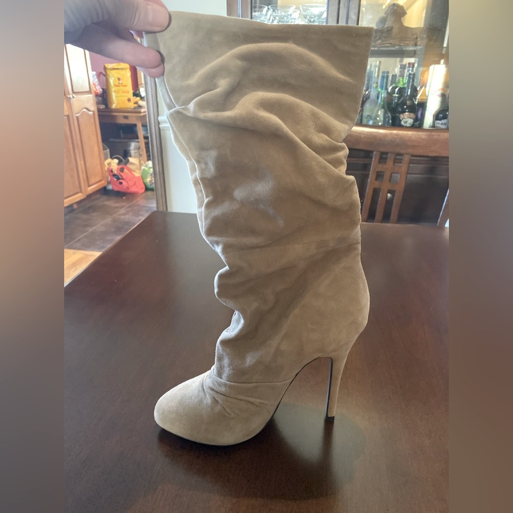 Aldo - suede high heel boots